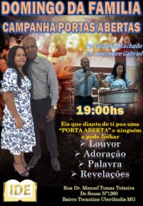 DOMINGO PORTAS ABERTAS